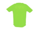 Koszulka sportowa męska z raglanowym rękawem - Neon Green