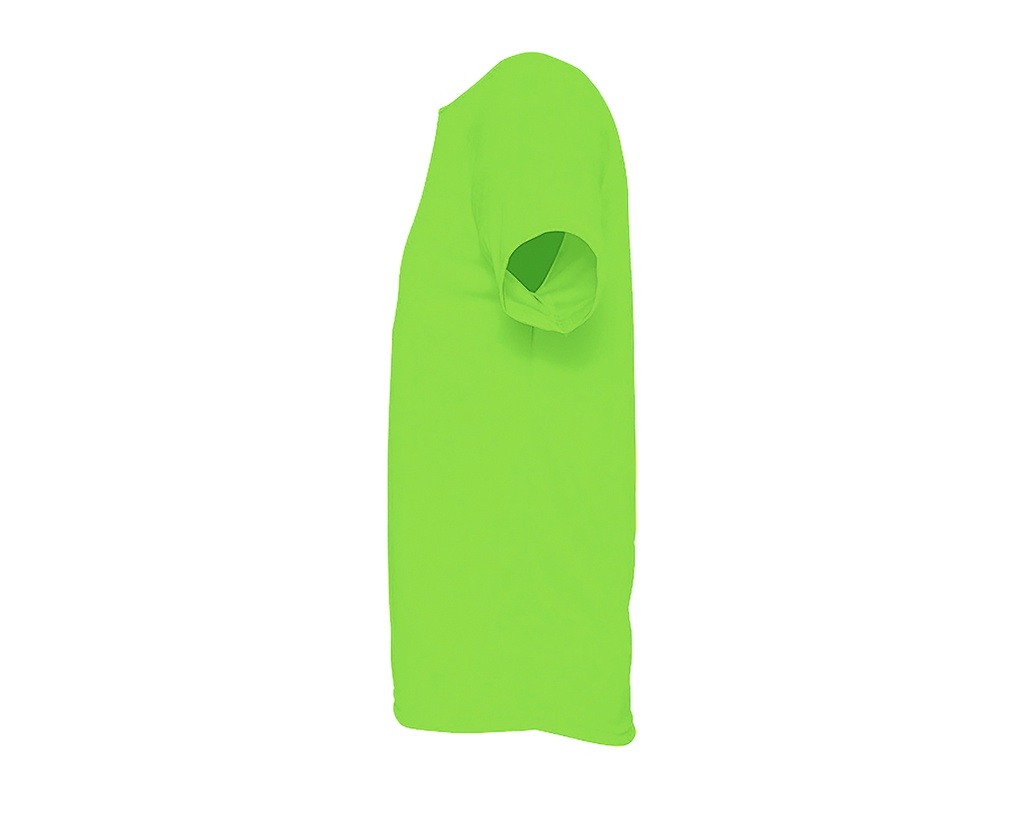Koszulka sportowa męska z raglanowym rękawem - Neon Green