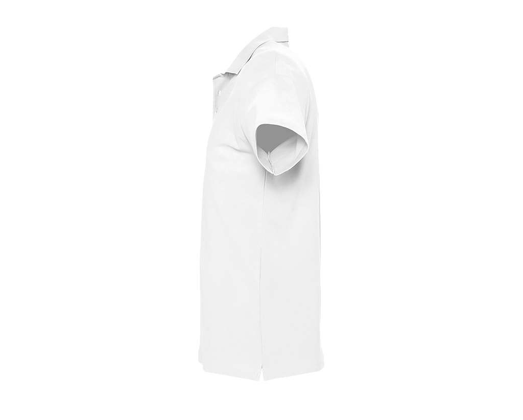 Koszulka polo klasyczna z krótkim rękawem - White