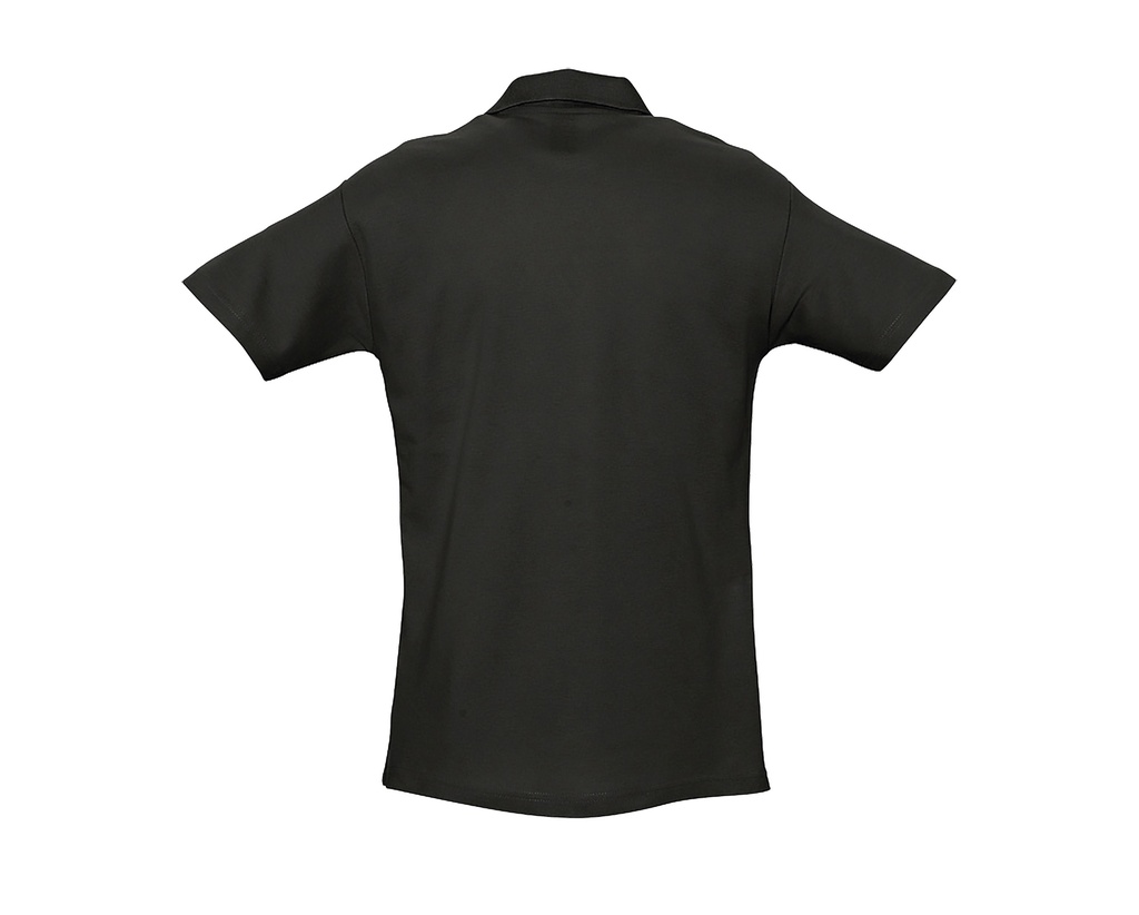 Koszulka polo klasyczna z krótkim rękawem - Black