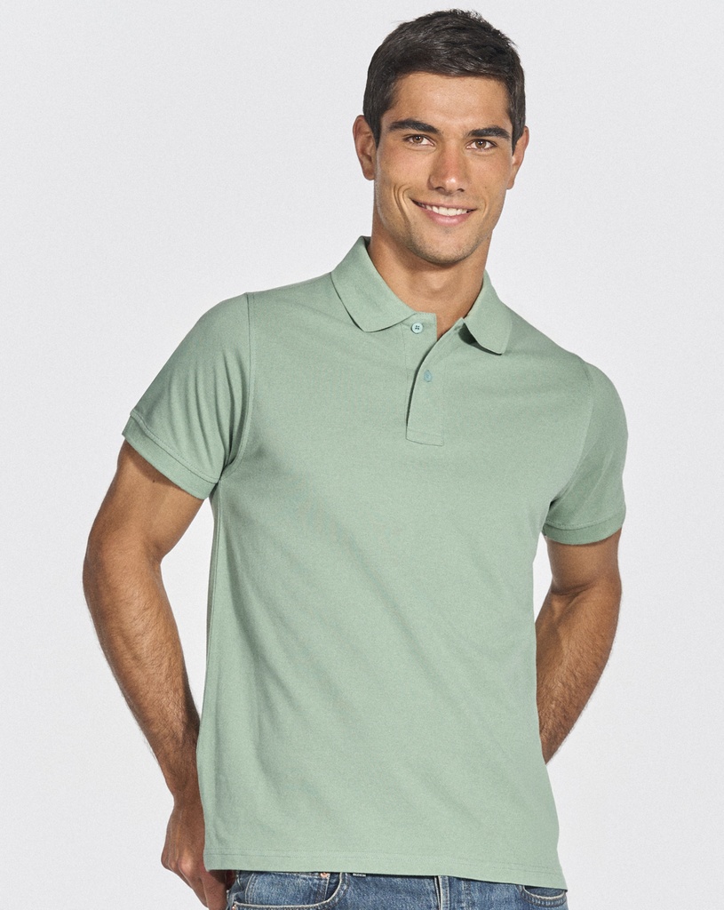 Męskie Polo Regular z Krótkim Rękawem - Navy