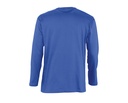 T-Shirt Klasyczny z Długim Rękawem - Royal Blue 241
