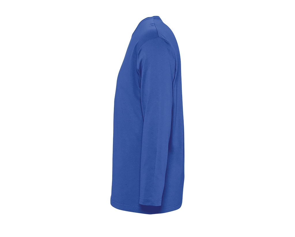 T-Shirt Klasyczny z Długim Rękawem - Royal Blue 241