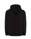 Bluza z kapturem i kieszenią kangurką - Black