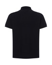 Męskie Polo Regular z Krótkim Rękawem - Black