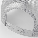 Czapka Trucker Snapback 5-Panelowa - Burgundy & Light Grey