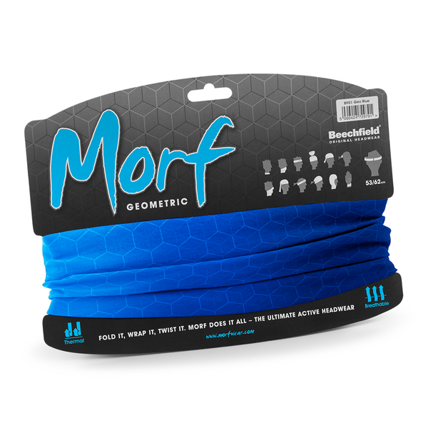 Komin bezszwowy Morf® Geometric - Geo Blue