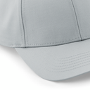 Czapka 6‑panelowa z zakrzywionym daszkiem - Light Grey