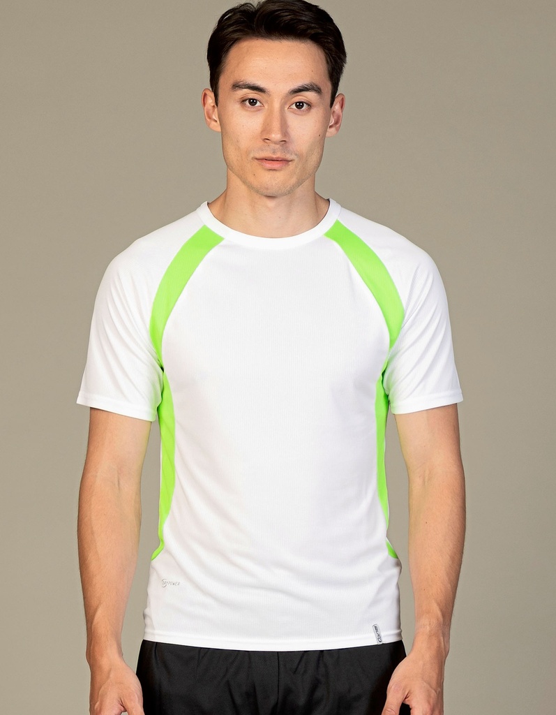 CN140 White/Lime - oficjalne zdjęcie na modelu (L-SHOP)