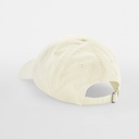 Czapka bawełniana 6-panelowa z zakrzywionym daszkiem - Beige