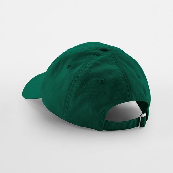Czapka bawełniana 6-panelowa z zakrzywionym daszkiem - Bottle Green