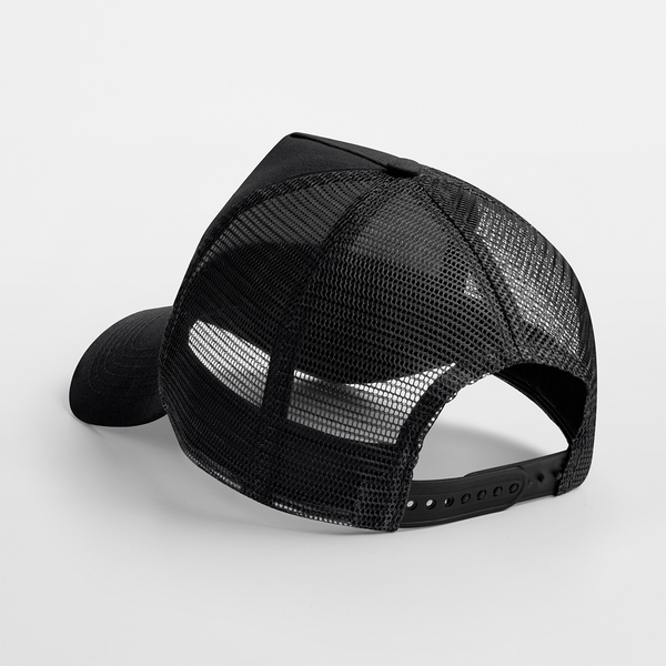 Czapka Trucker Snapback 5-Panelowa - Black