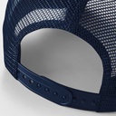Czapka Trucker Snapback 5-Panelowa - French Navy & White
