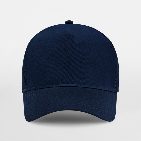 Czapka Trucker Snapback 5-Panelowa - French Navy