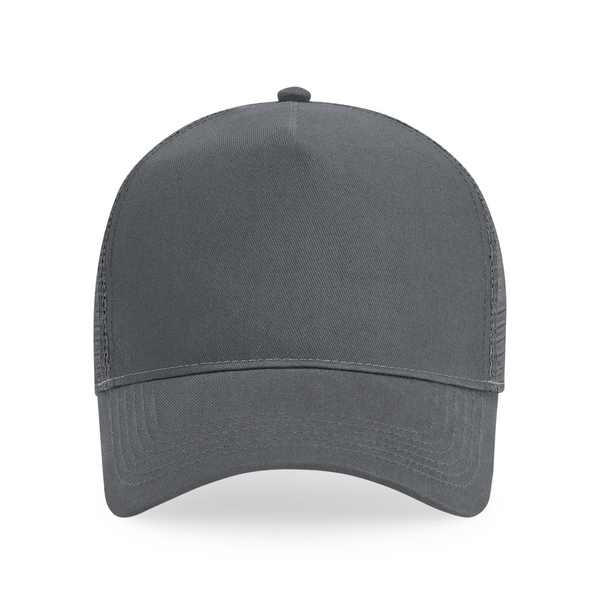 Czapka Trucker Snapback 5-Panelowa - Graphite Grey