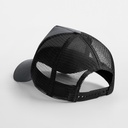 Czapka Trucker Snapback 5-Panelowa - Graphite Grey & Black 