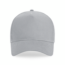 Czapka Trucker Snapback 5-Panelowa - Light Grey