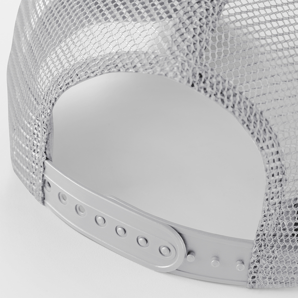 Czapka Trucker Snapback 5-Panelowa - Light Grey