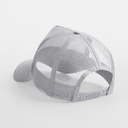 Czapka Trucker Snapback 5-Panelowa - Light Grey