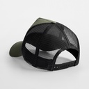 Czapka Trucker Snapback 5-Panelowa - Olive Green & Black