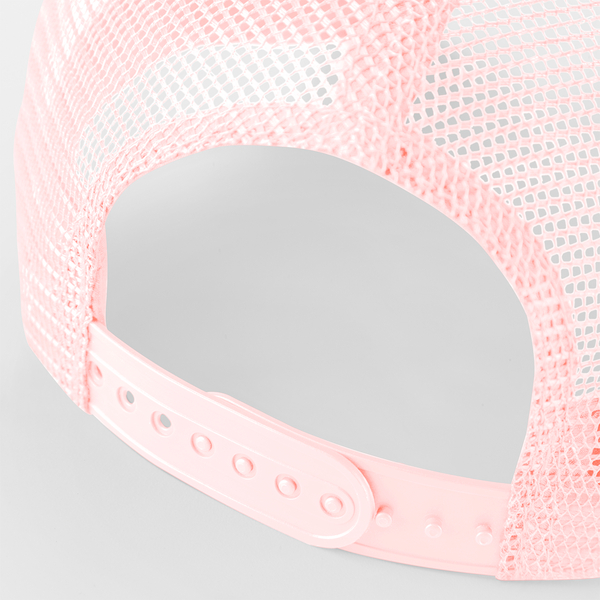 Czapka Trucker Snapback 5-Panelowa - Pastel Pink