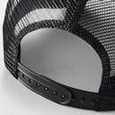 Czapka Trucker Snapback 5-Panelowa - Black & White