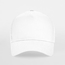 Czapka Trucker Snapback 5-Panelowa - White