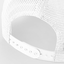 Czapka Trucker Snapback 5-Panelowa - White