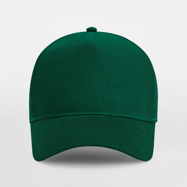 Czapka Trucker Snapback 5-Panelowa - Bottle Green