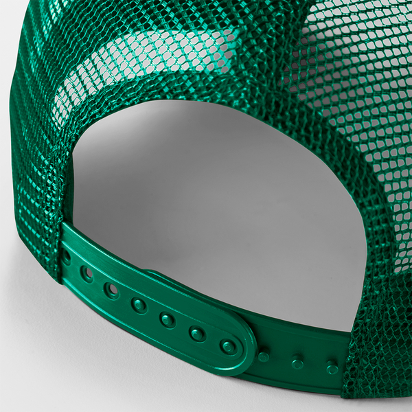 Czapka Trucker Snapback 5-Panelowa - Bottle Green