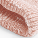 Gruba dzianinowa czapka z wywijanym mankietem - Strawberry Haze