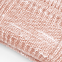 Gruba dzianinowa czapka z wywijanym mankietem - Strawberry Haze