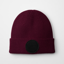 Czapka z łatką z recyklingu - Burgundy & Black