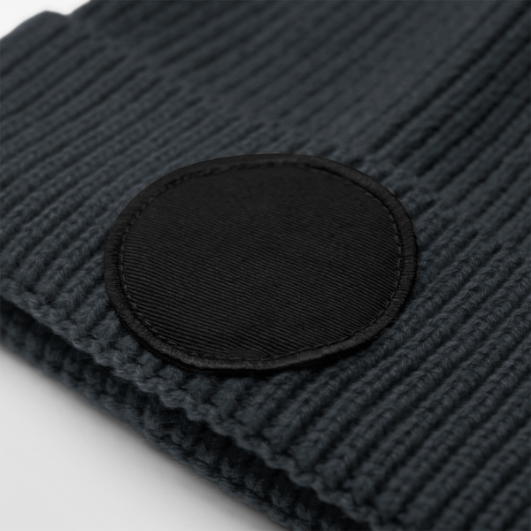 Czapka z łatką z recyklingu - Graphite Grey & Black