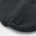 Czapka beanie z kieszonką na zamek - Graphite Grey & Black