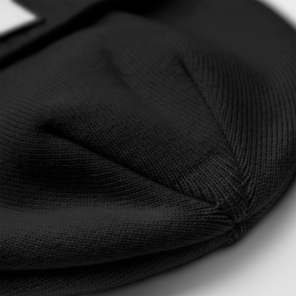 Czapka z naszywką z recyklingu - Black & White