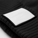 Czapka z naszywką z recyklingu - Black & White