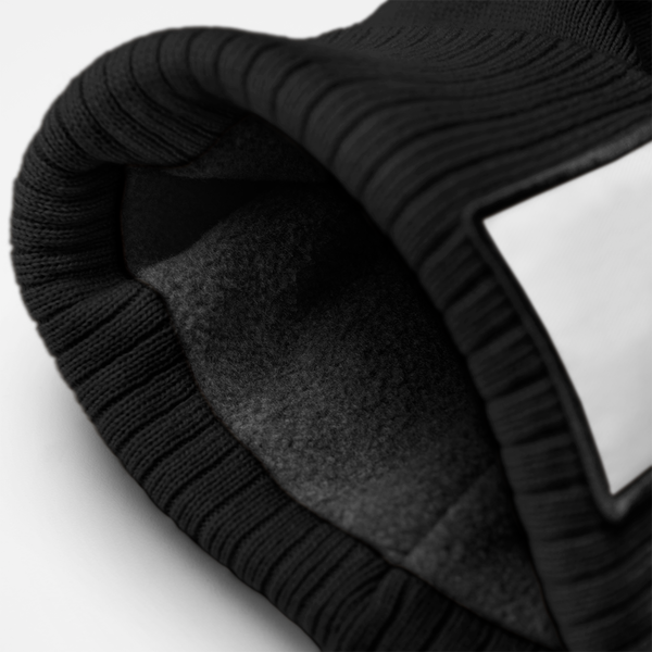 Czapka z naszywką z recyklingu - Black & White