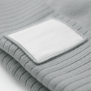 Czapka z naszywką z recyklingu - Ash & White