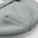 Czapka z naszywką z recyklingu - Ash & White