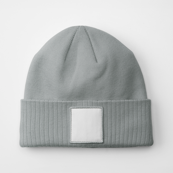 Czapka z naszywką z recyklingu - Ash & White