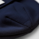 Czapka z naszywką z recyklingu - Oxford Navy & White