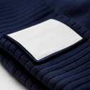 Czapka z naszywką z recyklingu - Oxford Navy & White