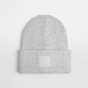 Czapka prążkowana z szerokim mankietem - Cloud Grey