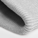 Czapka prążkowana z szerokim mankietem - Cloud Grey