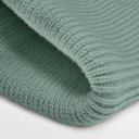 Czapka prążkowana z szerokim mankietem - Dusty Green