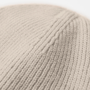 Czapka prążkowana z szerokim mankietem - Natural Stone
