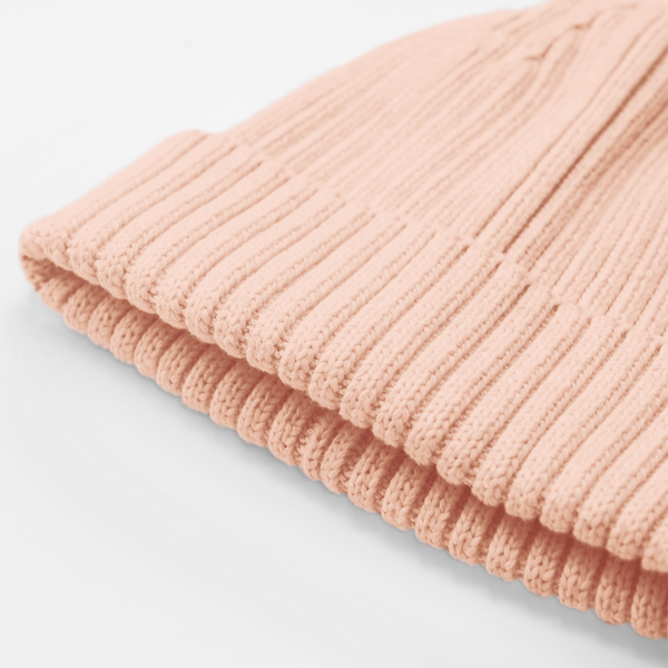 Dziecięca Czapka z Bawełny Organicznej - Peach