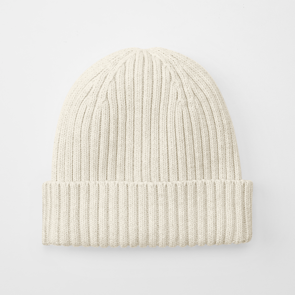 Dziecięca Czapka z Bawełny Organicznej - Almond