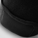 Czapka dwuwarstwowa z wywijanym brzegiem - Black